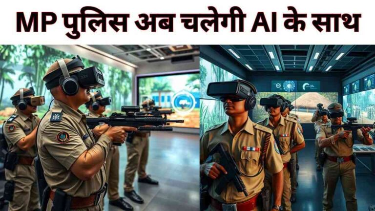 MP पुलिस अब चलेगी AI के साथ, जंगल, बस्ती और चोरों पर होगी हाईटेक ट्रेनिंग