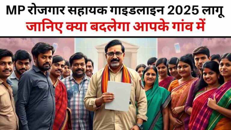 मध्य प्रदेश में ग्राम पंचायतों को मिलेगा नया अधिकार, रोजगार सहायक गाइडलाइन 2025 लागू
