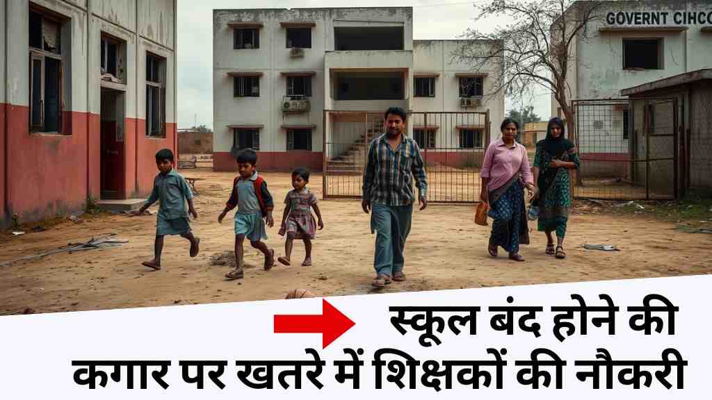 भोपाल के 20 सरकारी स्कूल बंद होने की कगार पर: खतरे में शिक्षकों की नौकरी, बच्चों की संख्या घटी