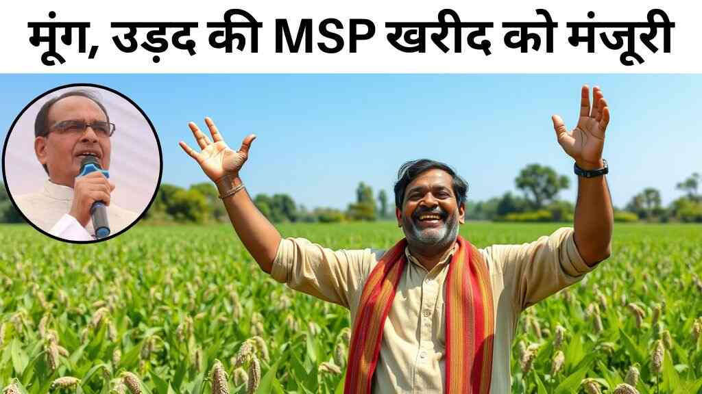 shivraj singh ne moong urad ki msp khareed ko manjuri dee