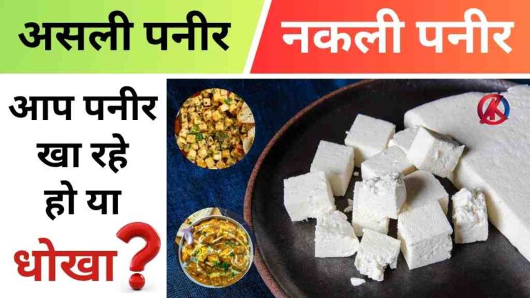 आप पनीर खा रहे हो या धोखा? मार्केट में बिक रहा है नकली पनीर, देखिये असली पनीर और नकली पनीर में क्या है फर्क