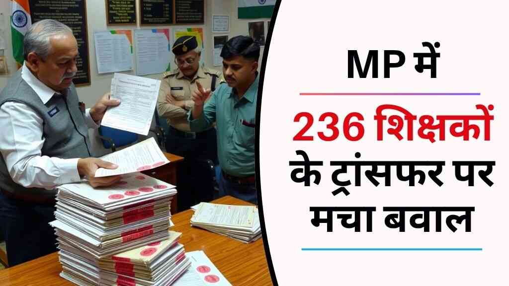 MP में 236 शिक्षकों के ट्रांसफर पर मचा बवाल, मंत्री ने OSD को सौंपी ज़िम्मेदारी, अधिकारियों ने कहा - हस्ताक्षर ही नहीं