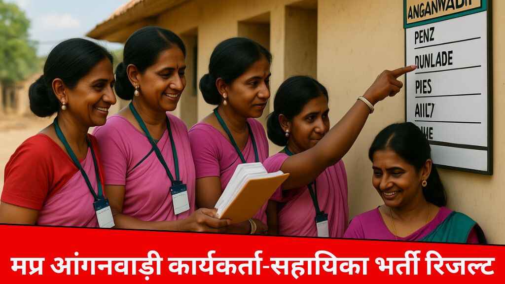 MP Anganwadi Result 2025: आंगनवाड़ी कार्यकर्ता-सहायिका भर्ती रिजल्ट और मेरिट लिस्ट कब और कैसे आएगी?